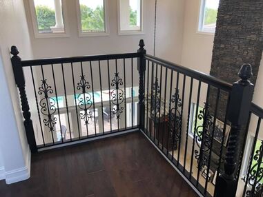 Handrail Staining & Staircase Painting in Pompano Beach, FL (3)