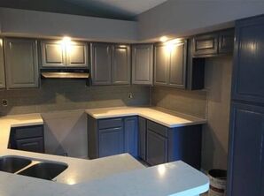 Before & After Kitchen and Cabinet Repainting in Boca Raton, FL